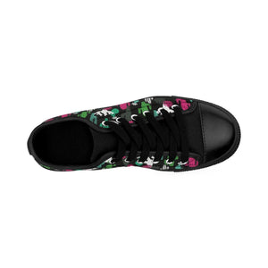 Midnight Cactus Canvas Sneakers NEW!