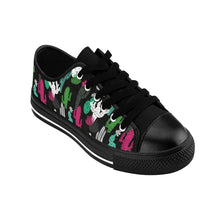 Load image into Gallery viewer, Midnight Cactus Canvas Sneakers NEW!