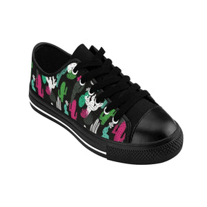 Midnight Cactus Canvas Sneakers NEW!