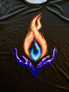 Power Flame Athletic T-shirt NEW!