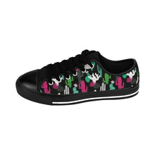 Load image into Gallery viewer, Midnight Cactus Canvas Sneakers NEW!