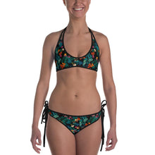 Load image into Gallery viewer, Tropical Bloom Reversible Bikini