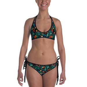 Tropical Bloom Reversible Bikini