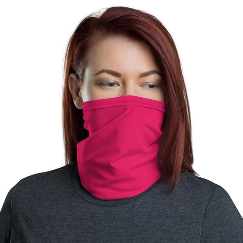 Hot Pink | Neck Gaiter Face Mask Covering | FREE SHIPPING FOR USA 🇺🇸