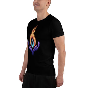 Power Flame Athletic T-shirt NEW!