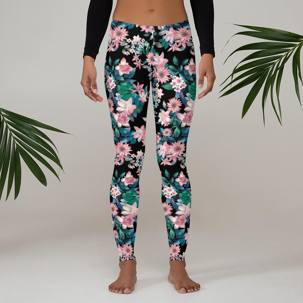 Light Pink Bloom Leggings