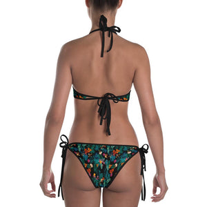 Tropical Bloom Reversible Bikini