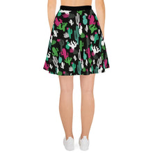 Load image into Gallery viewer, Midnight Cactus Women&#39;s Skirt