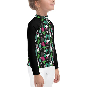 Midnight Cactus Kid Rash Guard