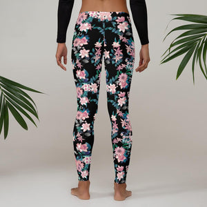 Light Pink Bloom Leggings