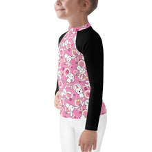 Load image into Gallery viewer, Punk Bunny Girls Rash Guard 2T-7 | FREE SHIPPING FOR USA 🇺🇸