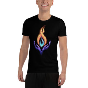 Power Flame Athletic T-shirt NEW!