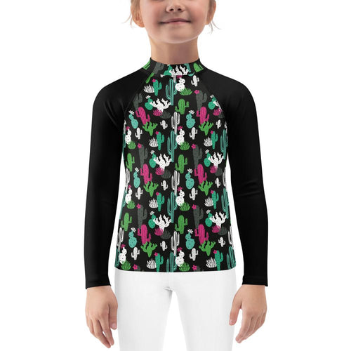 Midnight Cactus Kid Rash Guard