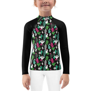 Midnight Cactus Kid Rash Guard