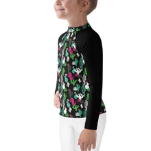 Load image into Gallery viewer, Midnight Cactus Kid Rash Guard