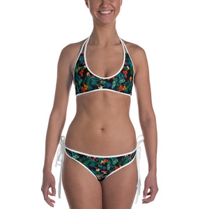 Tropical Bloom Reversible Bikini