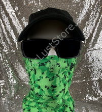 Load image into Gallery viewer, Lime Green Camo | Neck Gaiter Face Mask Covering | FREE SHIPPING FOR USA 🇺🇸